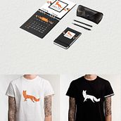 Paper Fox Corporate Identitiy Design Project. Projekt z dziedziny Projektowanie graficzne, Br, ing i ident i fikacja wizualna użytkownika Shenay Dauldji - 02.06.2018