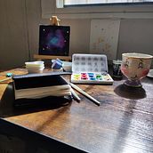 Mi Proyecto del curso: Sketching creativo en acuarela para principiantes. Traditional illustration, Sketching, Creativit, Drawing, Watercolor Painting, and Sketchbook project by Gema Domínguez Begines - 03.13.2022