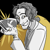 Manga Redraw (Layton Brothers: Mystery Room). Traditional illustration project by Rebecca Robbins - 02.02.2022