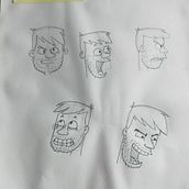 Il mio progetto del corso: Introduzione alla creazione di personaggi stile cartoon. Traditional illustration, Character Design, and Drawing project by Teo Manco - 03.13.2022