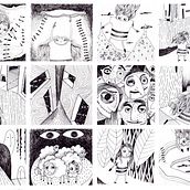 La boucle. Traditional illustration project by Frédérique Ferrand - 03.13.2022