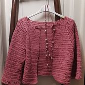 Il mio progetto del corso: Top-down: capi interi all'uncinetto. Fashion Design, Fiber Arts, DIY, Crochet, and Textile Design project by Marta Botteon - 03.12.2022