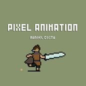 Projeto do Curso: Animação de personagens em pixel art para videogames. Un progetto di Animazione di personaggi, Videogiochi, Pixel art e Sviluppo di videogiochi di Manoel Costa - 14.03.2022