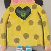 My project for course: Paper Mache for Beginners: Sculpt a Colorful Character. Character Design, To, Design, Art To, and s project by Stella Lazarou - 03.14.2022