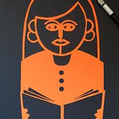 My project for course: Papercut: Illustrating with Layers of Paper. Traditional illustration, and Paper Craft project by Michal Ovadia - 03.14.2022