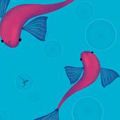 Peces mágicos . Un progetto di Design, Pubblicità, Illustrazione tradizionale e Fotografia di David Nazariego - 15.03.2022