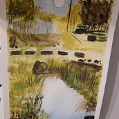 Mi Proyecto del curso: Paisajes naturales en acuarela. Fine Arts, Painting, and Watercolor Painting project by miri_psp - 03.14.2022