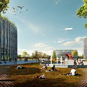 Mi Proyecto del curso: Técnicas de Matte Painting para ArchViz. Photo Retouching, Digital Photograph, Digital Architecture, ArchVIZ, Photomontage, and Matte Painting project by Frederick Hidalgo Lavado - 03.15.2022