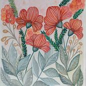Mi Proyecto del curso: Acuarela floral: conecta con la naturaleza. Un proyecto de Ilustración tradicional, Pintura, Pintura a la acuarela e Ilustración botánica de Virginia Daga - 15.03.2022