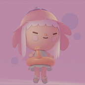 My project for course: Kawaii Character Creation in 3D with Blender  Ein Projekt aus dem Bereich Traditionelle Illustration, Design von Figuren, Digitale Illustration, 3-D-Modellierung und Manga von LJ - 11.03.2022