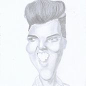 Mi Proyecto del curso: Retrato en caricatura con grafito. Traditional illustration, Drawing, and Portrait Drawing project by maricruz ojeda - 03.15.2022