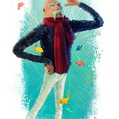 Sir Allerick George. Traditional illustration, Character Design, Arts, and Crafts project by Heleen Steyn vd Merwe - 03.15.2022