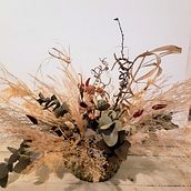Mi Proyecto del curso: Diseño de centros con flores secas y preservadas. Interior Design, L, scape Architecture, Decoration, DIY, Floral, and Plant Design project by enraizadamdp - 03.14.2022