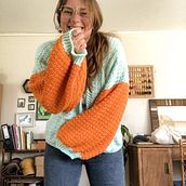 Mi Proyecto del curso: Crochet: diseña y teje prendas de estilo romántico. Fashion Design, Fiber Arts, DIY, Crochet, and Textile Design project by Melanie Quiring - 03.15.2022
