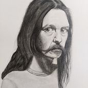 Mi Proyecto del curso: Retrato realista con lápiz de grafito. Traditional illustration, Fine Arts, Sketching, Pencil Drawing, Drawing, Portrait Drawing, Realistic Drawing, Artistic Drawing, and Figure Drawing project by Victoria Gianguzzo - 03.15.2022