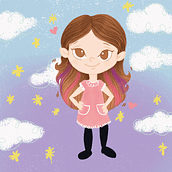 Emma . Ilustração tradicional, e Design de personagens projeto de Sarah Muñoz - 12.03.2022