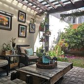 My Pergola! My Urban Jungle . Decoration, DIY, Floral, Plant Design, and Spatial Design project by heidiburgos504 - 03.15.2022