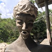 My project for course: Introduction to Clay Figurative Sculpture. Fine Arts, and Sculpture project by Maira Wolff - 03.16.2022