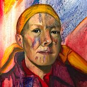 Oil paintings - Self Portraits. Oil Painting, Painting, and Fine Arts project by Lily ONeil - 03.16.2022