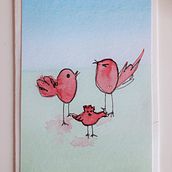 Congratulation card. Un progetto di Pittura ad acquerello di ankenollau - 16.03.2022