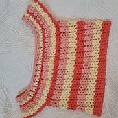 Meu projeto do curso: Técnicas de crochê para criar roupas coloridas. Un progetto di Fashion design, Fiber Art, DIY, Uncinetto e Textile Design di marina_profbio - 13.03.2022