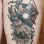 Meu projeto do curso: Técnicas de tatuagem blackwork com fine line. Tattoo Design project by Saulo Gabriel - 03.14.2022