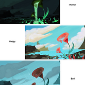 My project for course: Color Theory: How to Apply It to Your Images. Een project van Digitale illustratie,  Concept art,  Digitaal schilderij y Kleurentheorie van Eva Pfaff - 16.03.2022