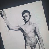 Proyecto final, dibujo de la figura humana. Traditional illustration, Fine Arts, Sketching, Realistic Drawing, Figure Drawing, and Digital Drawing project by Belen Ayala - 03.10.2022