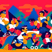 Nike Fathersday. Un projet de Illustration traditionnelle , et Publicité de Hedof - 17.03.2022