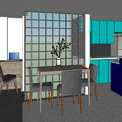 Mi Proyecto del curso: Diseño de interiores de principio a fin. Interior Architecture, Interior Design, Interior Decoration, and Spatial Design project by Ruben Dario Camacho Peña - 03.18.2022