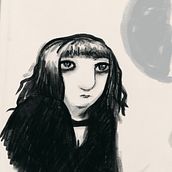 My project for course: Traditional Drawing Techniques with Procreate. Traditional illustration, Drawing, Digital Illustration, Portrait Drawing, and Digital Drawing project by Rachael Ball - 03.18.2022