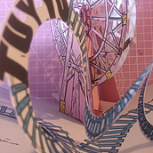 My project for course: Advanced Techniques for Creating Pop-Up Books. Arts, Crafts, Editorial Design, Paper Craft, Bookbinding, and Creating with Kids project by Gintare Kiseliene - 03.18.2022