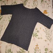 Mi Proyecto del curso:  Top-down: prendas a crochet de una sola pieza. Fashion Design, Fiber Arts, DIY, Crochet, and Textile Design project by garcia_negrillo_ana - 03.18.2022