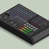 MIXER - Progetto relativo al corso "Introduzione ad Affinity Designer" di Juan Josè Ros. Ilustração tradicional projeto de Ileana Lucia Ferri - 18.03.2022