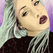 My project for course: Illustrated Portraits with Procreate. Traditional illustration, Vector Illustration, Digital Illustration, and Portrait Drawing project by Nick - 03.18.2022