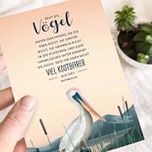 Postermotiv mit Segensspruch. Traditional illustration, and Children's Illustration project by Almut Bürger - 03.18.2022