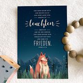 Kinderposter mit Segensspruch. Children's Illustration, and Traditional illustration project by Almut Bürger - 03.18.2022