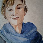 Il mio progetto del corso: Ritratto ad acquerello a partire da una fotografia. Traditional illustration, Watercolor Painting, and Portrait Drawing project by canonicorip51 - 03.19.2022