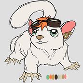 Squiro. Character Design project by Tiia Laaksonen - 03.19.2022