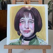 Mi Proyecto del curso: Retrato expresivo al óleo: explora la técnica alla prima. Fine Arts, Painting, and Oil Painting project by Ester Durán Barquilla - 03.19.2022