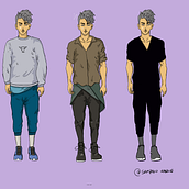 Meu projeto do curso: Desenho de personagens repletos de carisma . Design de caractere, Schițe, Desen, Stor, telling, Stor, board, Desen artistic și Narrativ de Izaque Sampaio - 03.19.2022