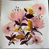 My project. Traditional illustration, Painting, Watercolor Painting, and Botanical Illustration project by Abbey - 03.19.2022