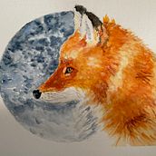Expressieve dieren. Traditional illustration project by Karin Maan - 03.20.2022