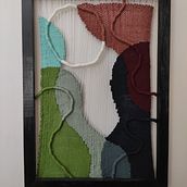 My project for course: Contemporary Tapestry Weaving. Un progetto di Artigianato, Interior Design, Fiber Art, Tessitura e Textile Design di Cansu Melek Karakurt - 20.03.2022
