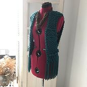Mi Proyecto del curso: Macramé: crea prendas de ropa únicas. Accessor, Design, Arts, Crafts, Fiber Arts, Macramé, and Textile Design project by Gloria Fernández Saavedra - 03.20.2022