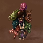 Meu projeto do curso: Pintura digital de personagens: ilustre com luz e cor. Design de personagens, Ilustração digital, Pintura digital e Ilustração tradicional projeto de Gildo Ananias - 10.12.2021