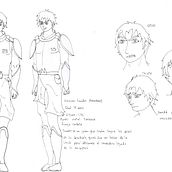 Mi Proyecto del curso: Creación de personajes manga. Traditional illustration, Character Design, Comic, and Manga project by Franco Caceres - 03.20.2022