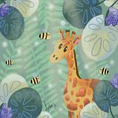Girafe. Un proyecto de Ilustración tradicional de lidzsimpson - 20.03.2022