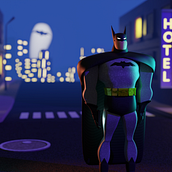 Modelado de personaje y escenario en 3D en Blender. Un progetto di 3D, Character design, Modellazione 3D, Character design 3D, Progettazione 3D e Cinema, video e TV di Valentino Toledo - 07.03.2022