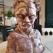 Mi Proyecto del curso: Introducción a la escultura figurativa con arcilla Ein Projekt aus dem Bereich Skulptur von andreelasacoche - 21.03.2022
